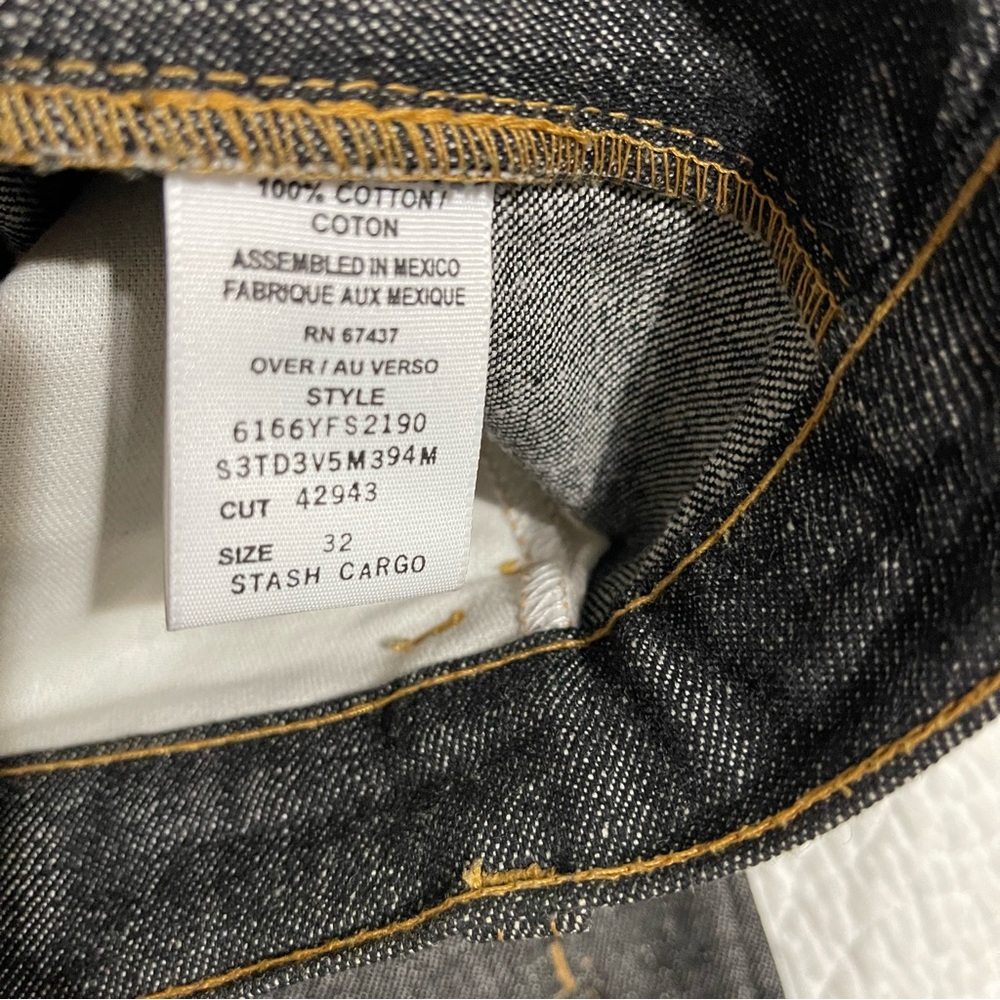 Rare Vintage vtg polo jeans company military cargo shorts like new - Picture 4 of 7